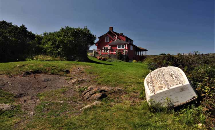 scenic island landscape